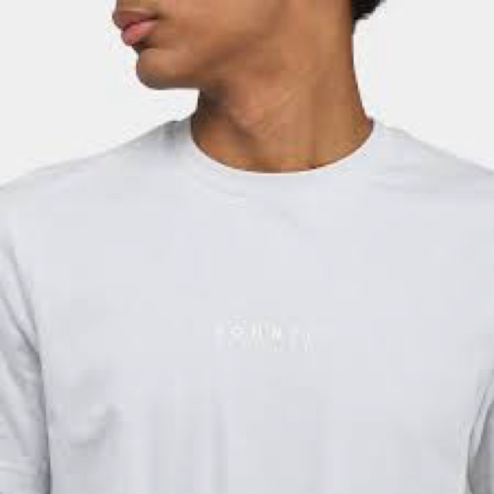 Sonnet Gray White T-Shirt Small